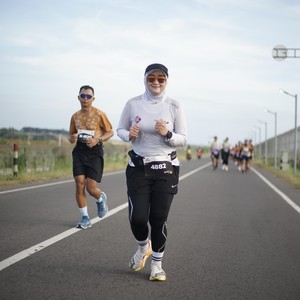 Race photo from KEDIRI HALF MARATHON 2026