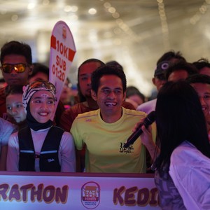 Race photo from KEDIRI HALF MARATHON 2026