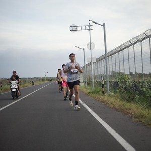 Race photo from KEDIRI HALF MARATHON 2026