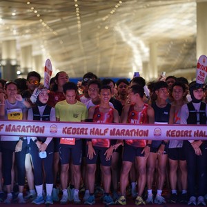 Race photo from KEDIRI HALF MARATHON 2026