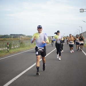 Race photo from KEDIRI HALF MARATHON 2026