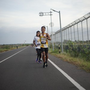 Race photo from KEDIRI HALF MARATHON 2026