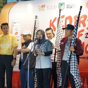 Race photo from KEDIRI HALF MARATHON 2026