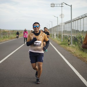 Race photo from KEDIRI HALF MARATHON 2026