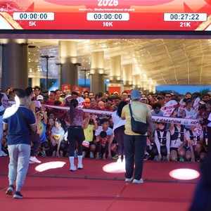 Race photo from KEDIRI HALF MARATHON 2026