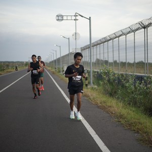 Race photo from KEDIRI HALF MARATHON 2026