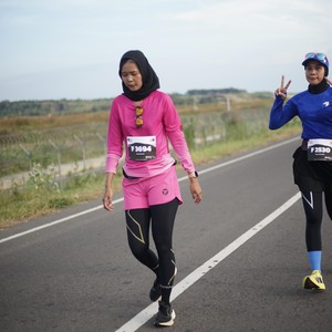Race photo from KEDIRI HALF MARATHON 2026