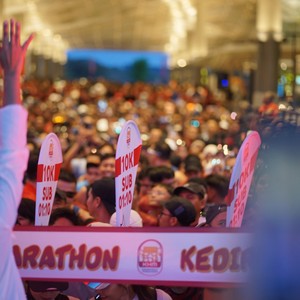 Race photo from KEDIRI HALF MARATHON 2026