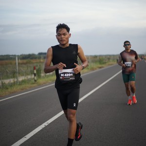 Race photo from KEDIRI HALF MARATHON 2026