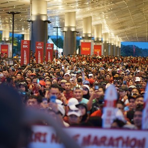 Race photo from KEDIRI HALF MARATHON 2026