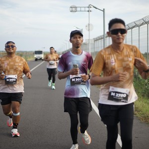 Race photo from KEDIRI HALF MARATHON 2026