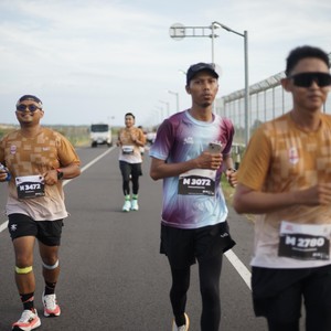 Race photo from KEDIRI HALF MARATHON 2026