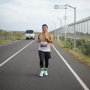 Race photo from KEDIRI HALF MARATHON 2026