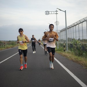 Race photo from KEDIRI HALF MARATHON 2026