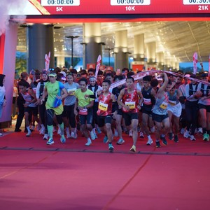 Race photo from KEDIRI HALF MARATHON 2026