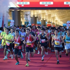 Race photo from KEDIRI HALF MARATHON 2026