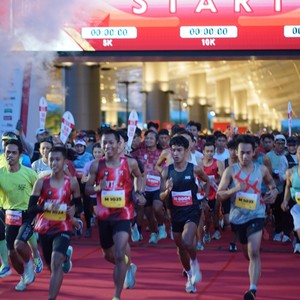 Race photo from KEDIRI HALF MARATHON 2026