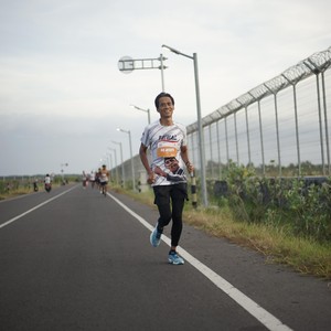 Race photo from KEDIRI HALF MARATHON 2026