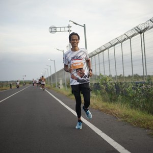 Race photo from KEDIRI HALF MARATHON 2026