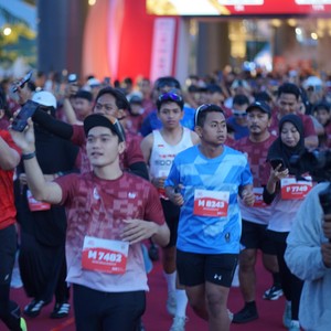 Race photo from KEDIRI HALF MARATHON 2026