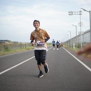 Race photo from KEDIRI HALF MARATHON 2026