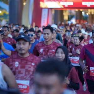 Race photo from KEDIRI HALF MARATHON 2026