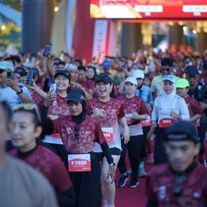 Race photo from KEDIRI HALF MARATHON 2026
