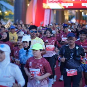 Race photo from KEDIRI HALF MARATHON 2026
