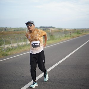 Race photo from KEDIRI HALF MARATHON 2026