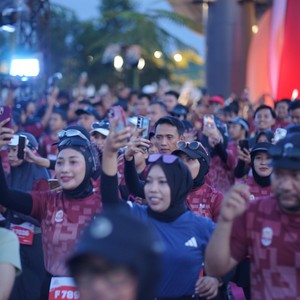 Race photo from KEDIRI HALF MARATHON 2026