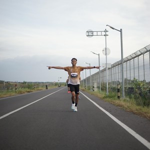 Race photo from KEDIRI HALF MARATHON 2026
