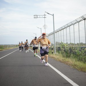 Race photo from KEDIRI HALF MARATHON 2026