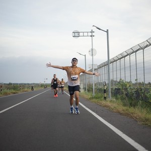 Race photo from KEDIRI HALF MARATHON 2026