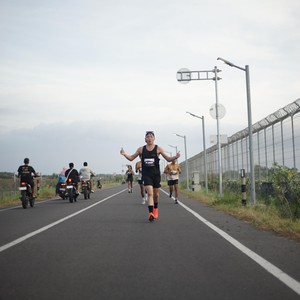 Race photo from KEDIRI HALF MARATHON 2026