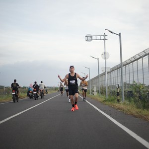 Race photo from KEDIRI HALF MARATHON 2026