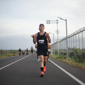 Race photo from KEDIRI HALF MARATHON 2026