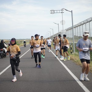 Race photo from KEDIRI HALF MARATHON 2026
