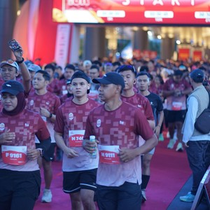 Race photo from KEDIRI HALF MARATHON 2026