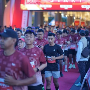 Race photo from KEDIRI HALF MARATHON 2026