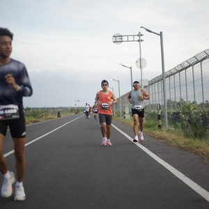 Race photo from KEDIRI HALF MARATHON 2026