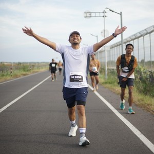 Race photo from KEDIRI HALF MARATHON 2026