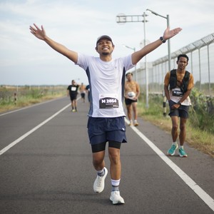 Race photo from KEDIRI HALF MARATHON 2026