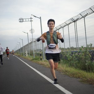 Race photo from KEDIRI HALF MARATHON 2026