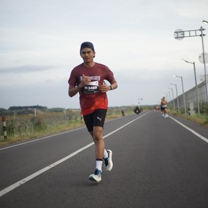 Race photo from KEDIRI HALF MARATHON 2026