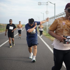 Race photo from KEDIRI HALF MARATHON 2026