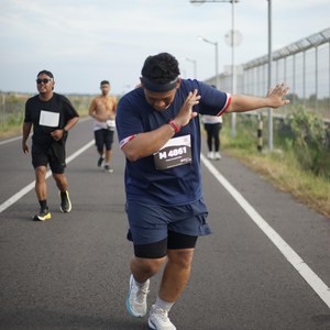 Race photo from KEDIRI HALF MARATHON 2026
