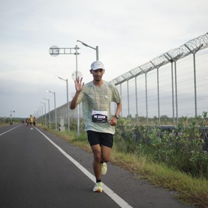 Race photo from KEDIRI HALF MARATHON 2026