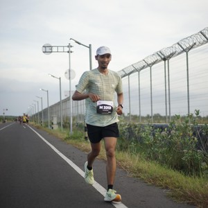 Race photo from KEDIRI HALF MARATHON 2026