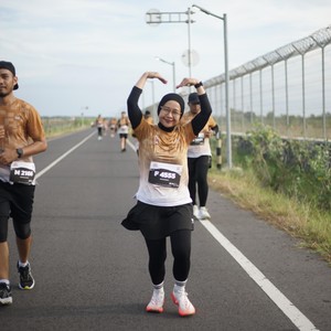 Race photo from KEDIRI HALF MARATHON 2026