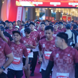 Race photo from KEDIRI HALF MARATHON 2026
